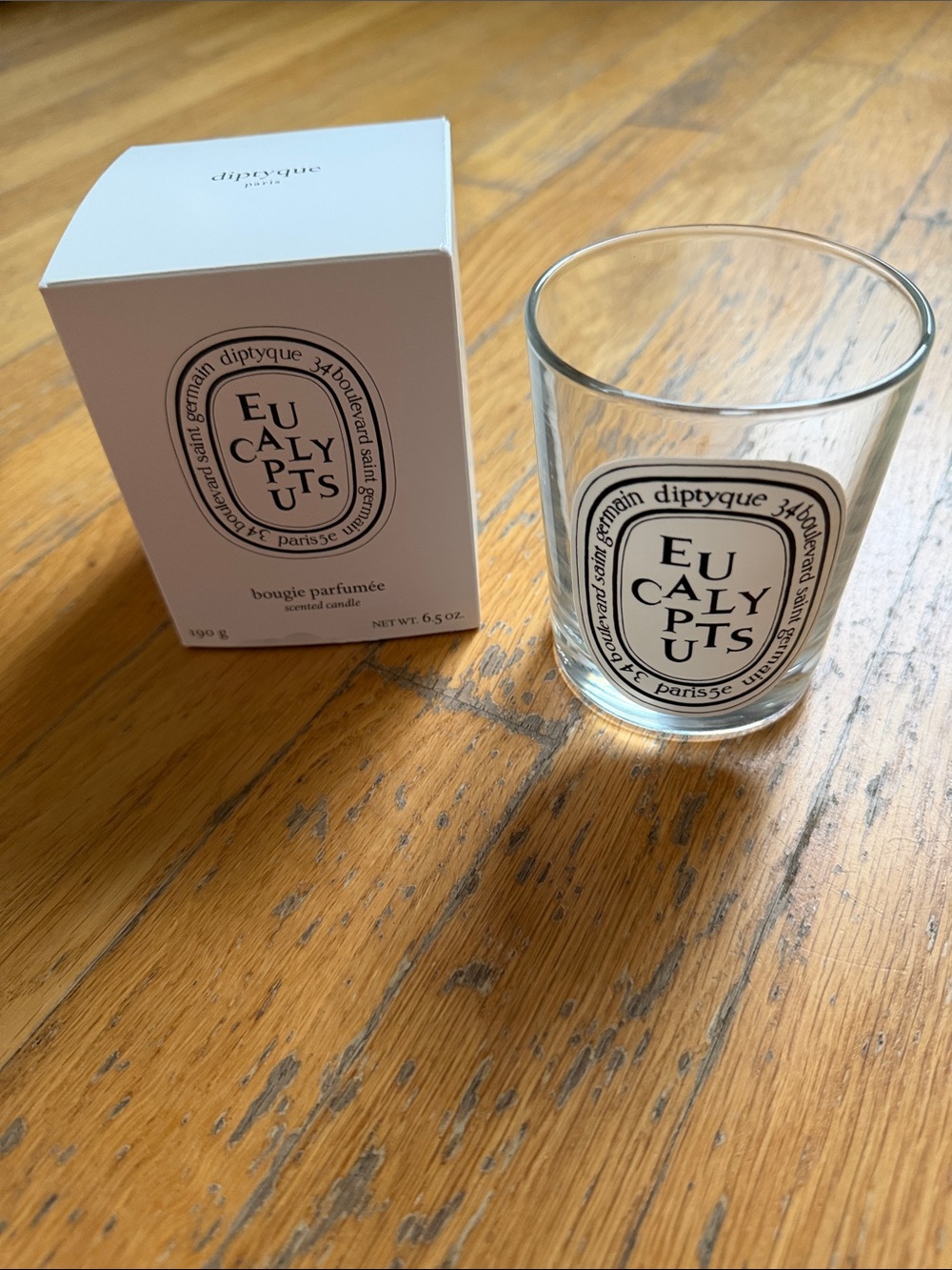 Diptyque Paris Empty Glass Vessel